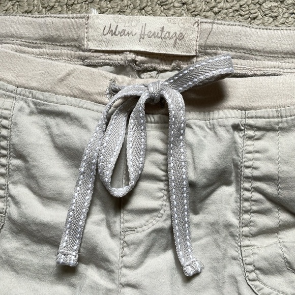 Urban heritage junior cotton Bermuda shorts - Picture 3 of 10